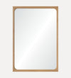 Verona Mirror in Light Oak Wall Mirrors