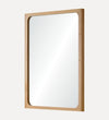 Verona Mirror in Light Oak Wall Mirrors