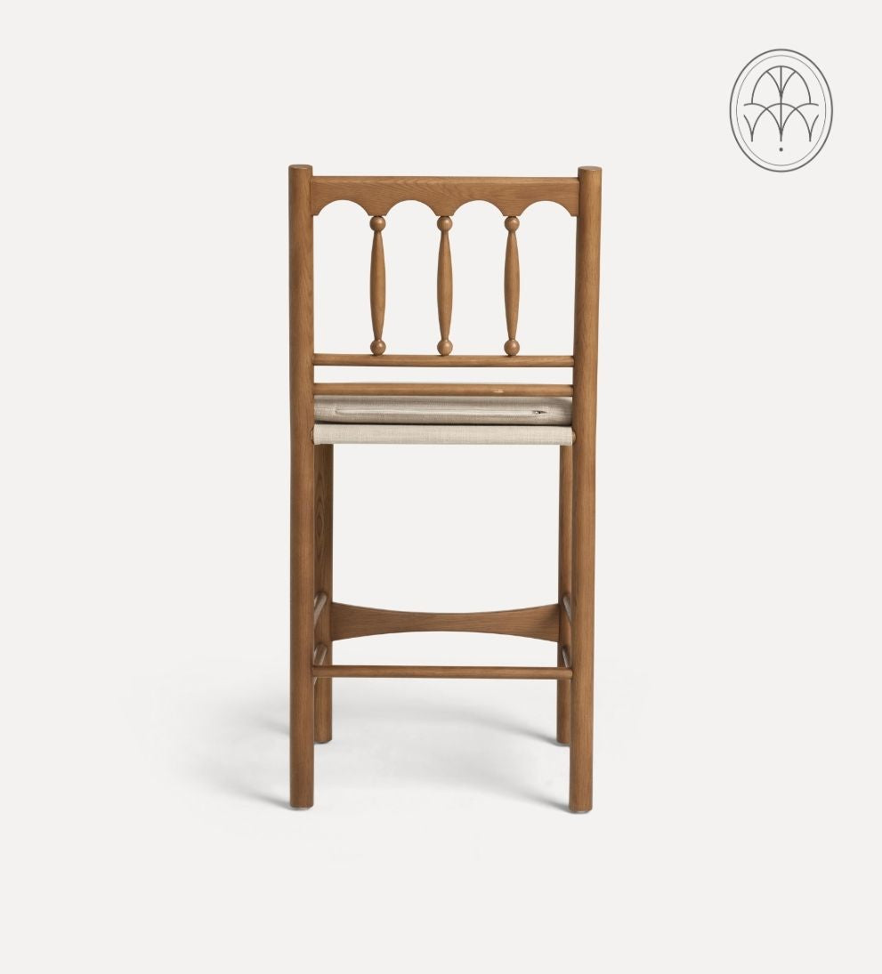 Daffodil Nutmeg Spindle Counter Stool Counter Stools
