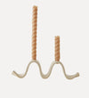 Wyn Candelabra in Cream Candle Holders