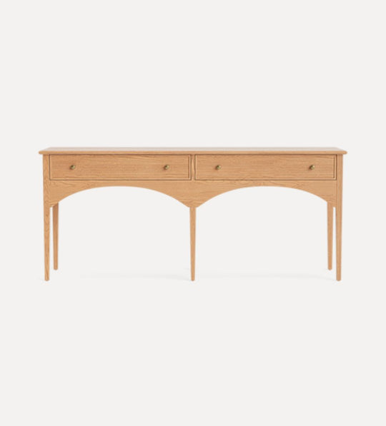 Cleo Console White Oak