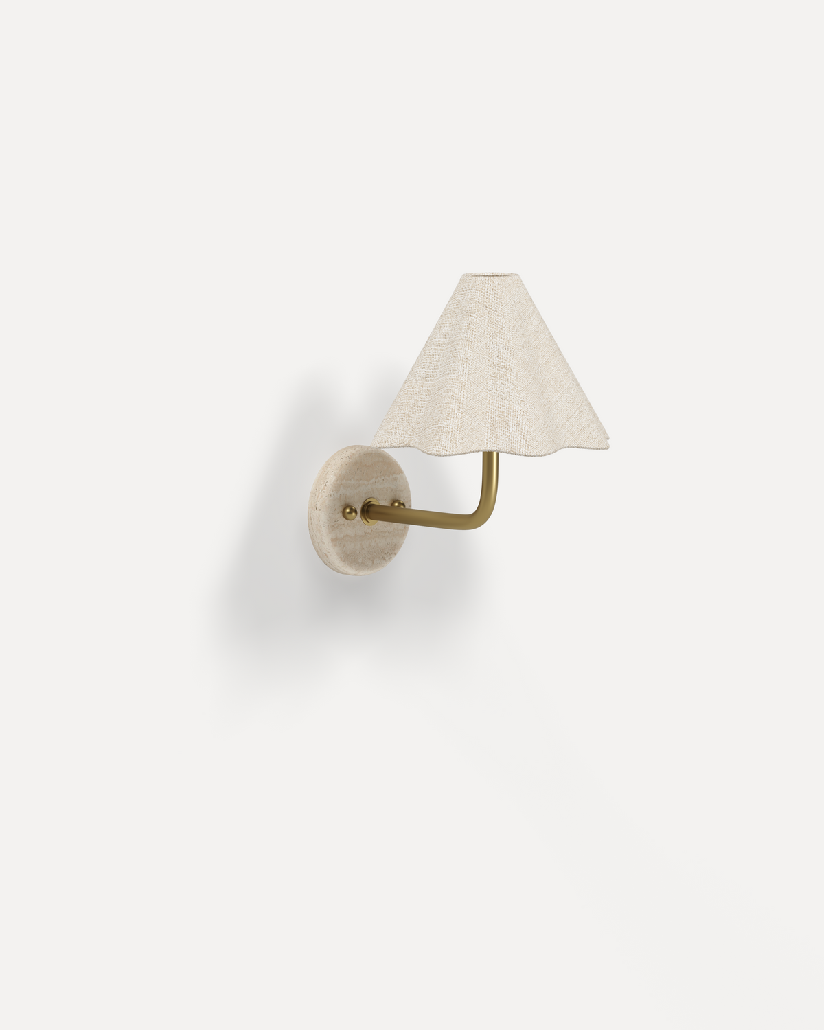 Camille Brass Sconce Sconces