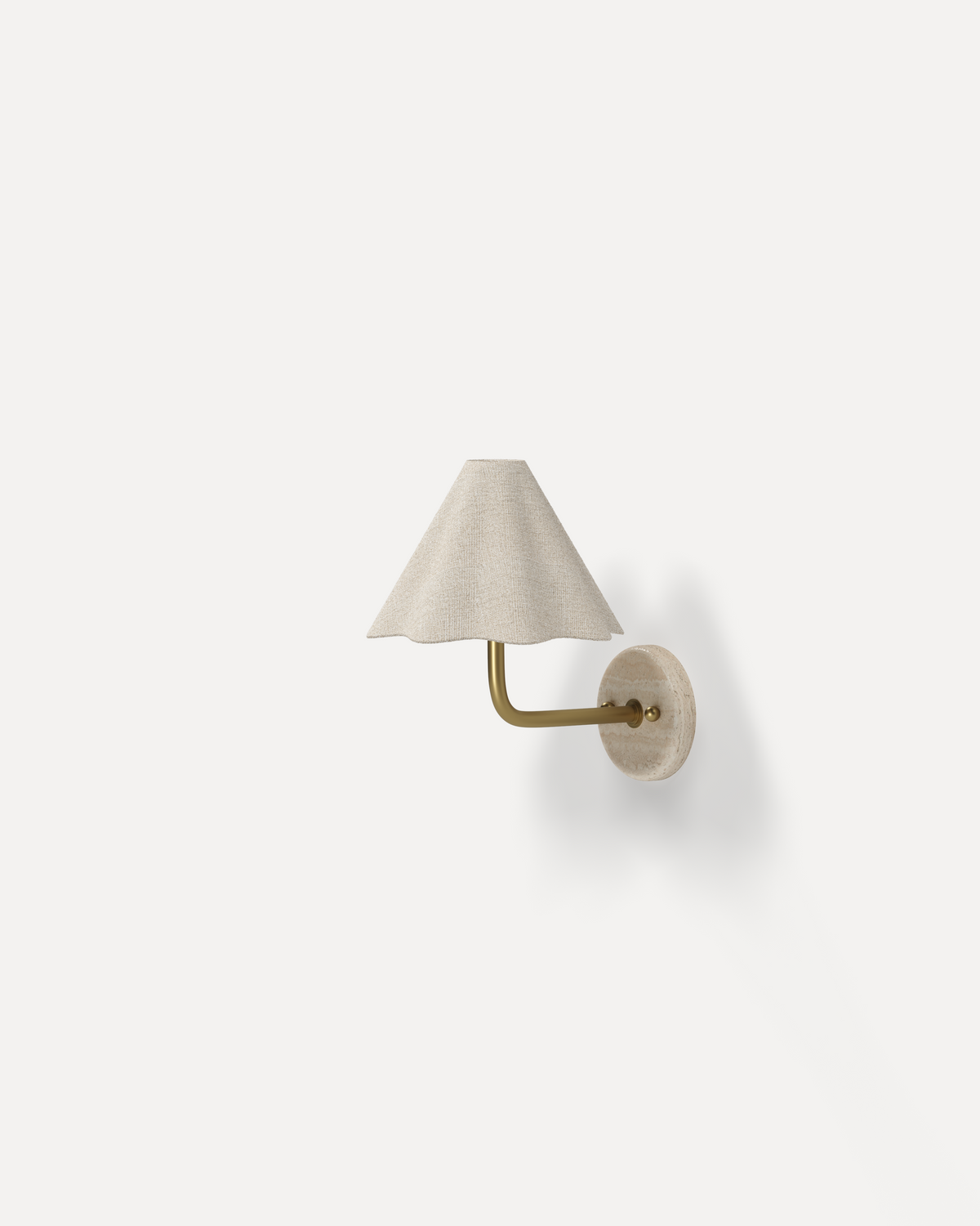 Camille Brass Sconce Sconces