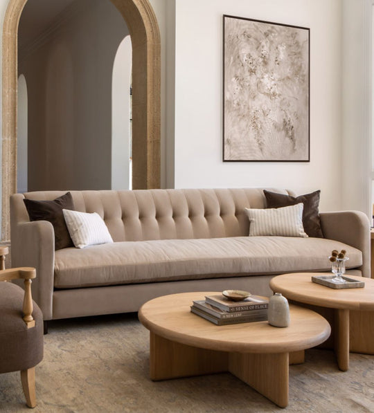 Martin Tufted Custom Sofa