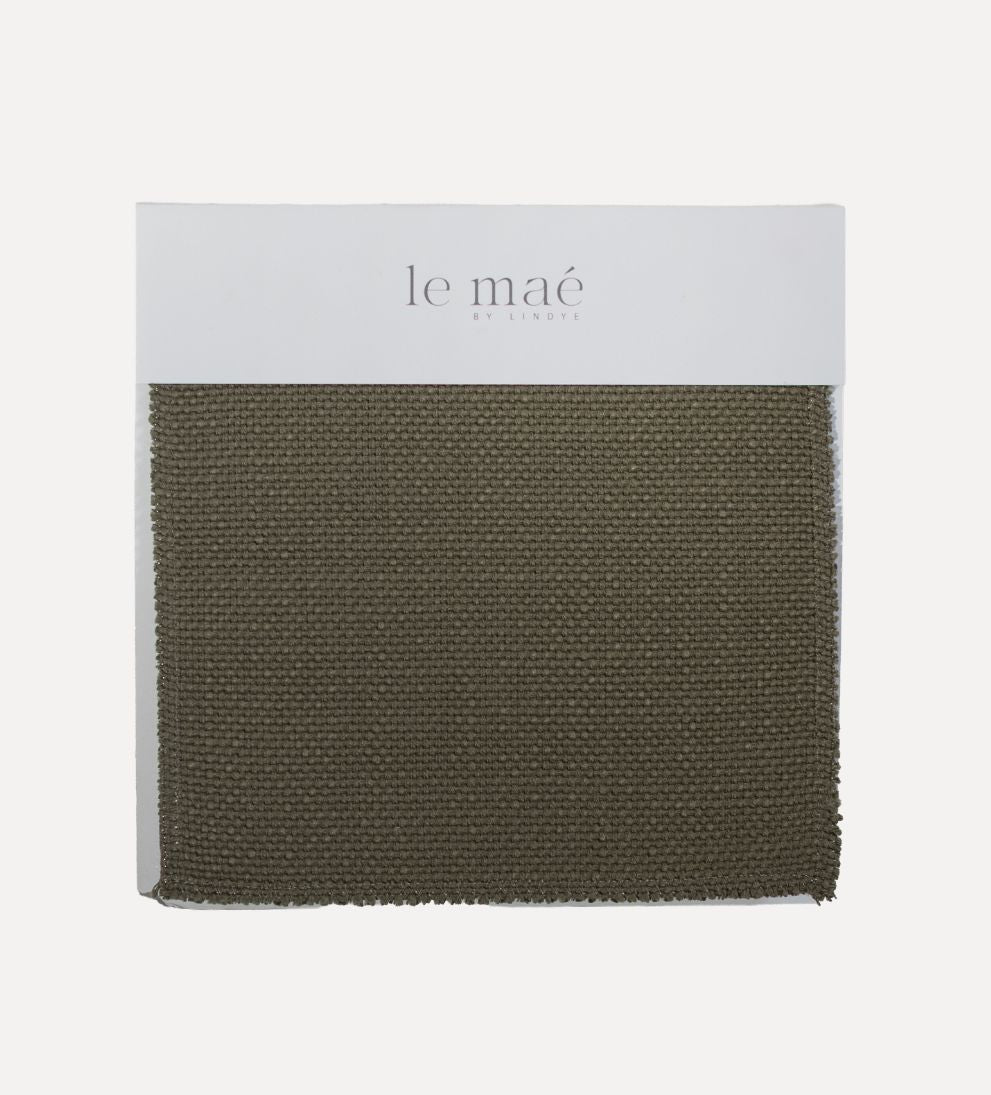 Perennials Olive Linen Sample Sample Product