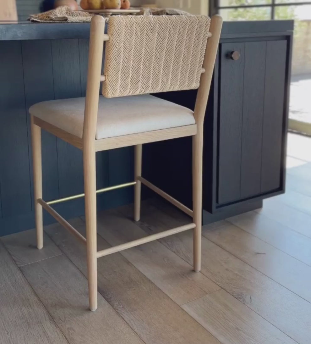 Evelyn Woven Counter Stool Counter Stools