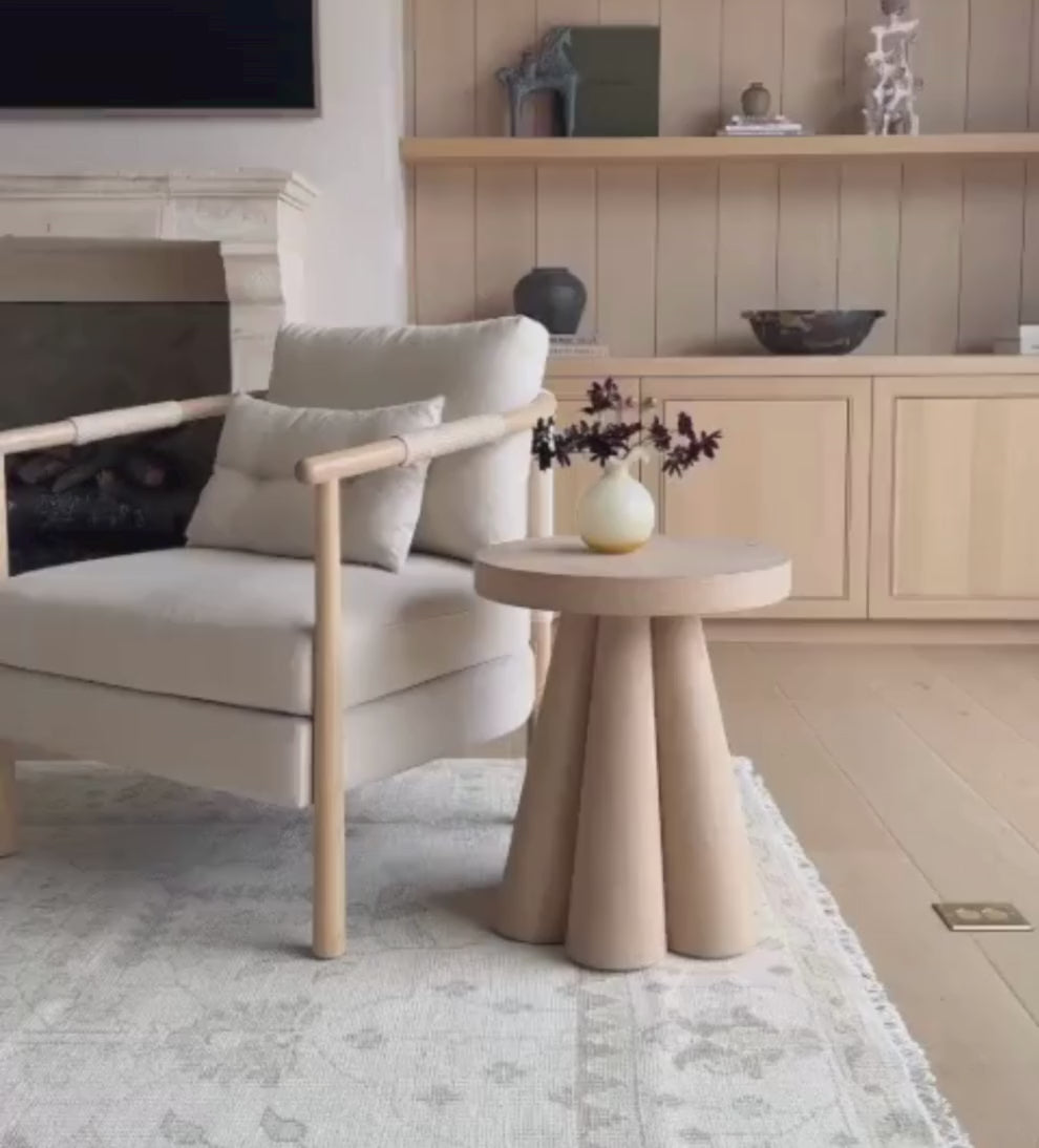 Nelson White Oak Side Table Side Tables