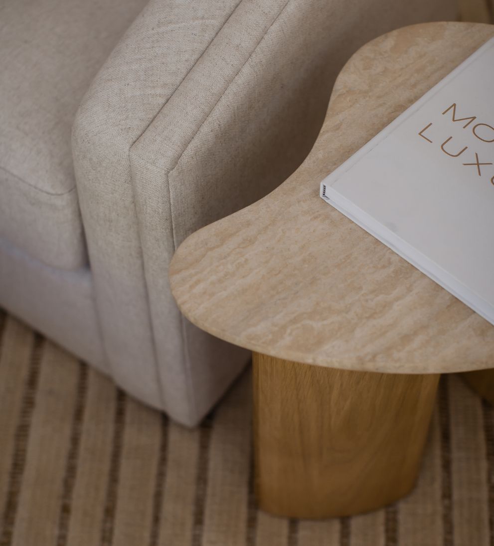 Toulouse Side Table White Oak Side Tables