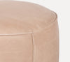 Lepouf Ottoman Tan Leather Ottomans