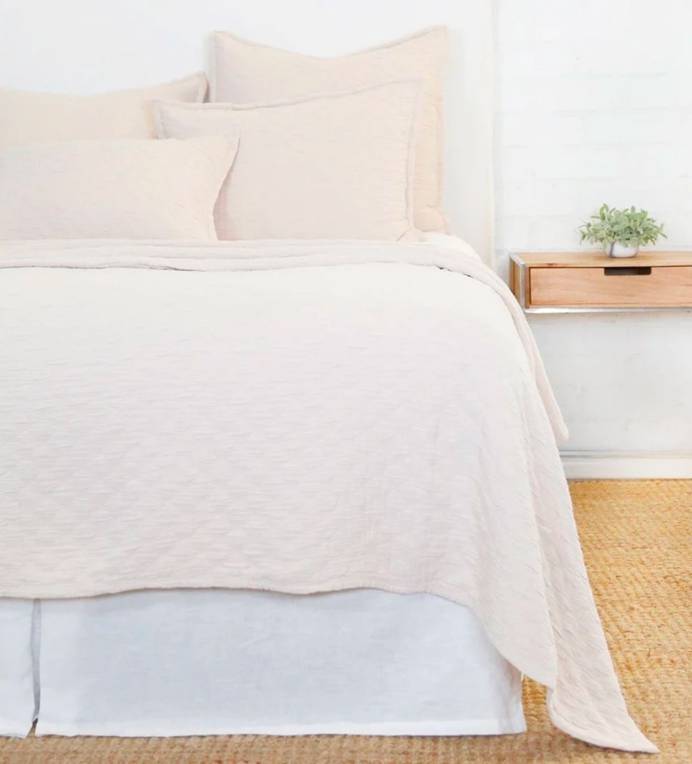 Blush Coverlet Bedding