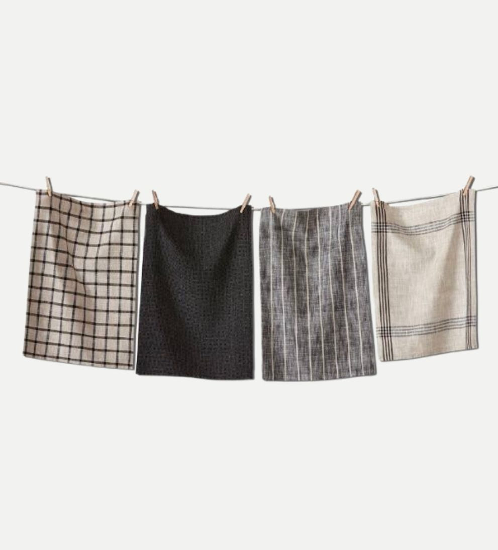Claire Woven Dish Towels Kitchen Towels