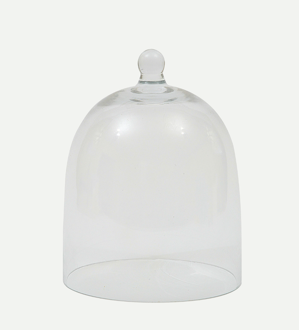 Elsie Glass Cloche Serveware