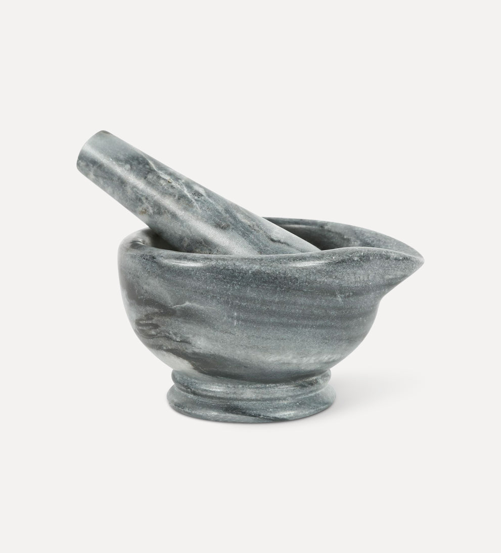 Grace Mortar & Pestle Grey Kitchen Tools