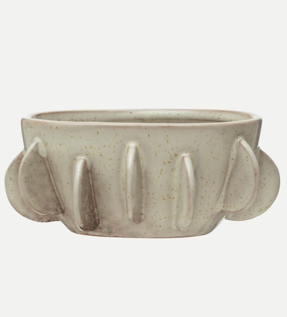 Handmade Stoneware Planter Planters + Pots