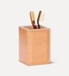 Fran Brush Holder Camel Bath Accessories