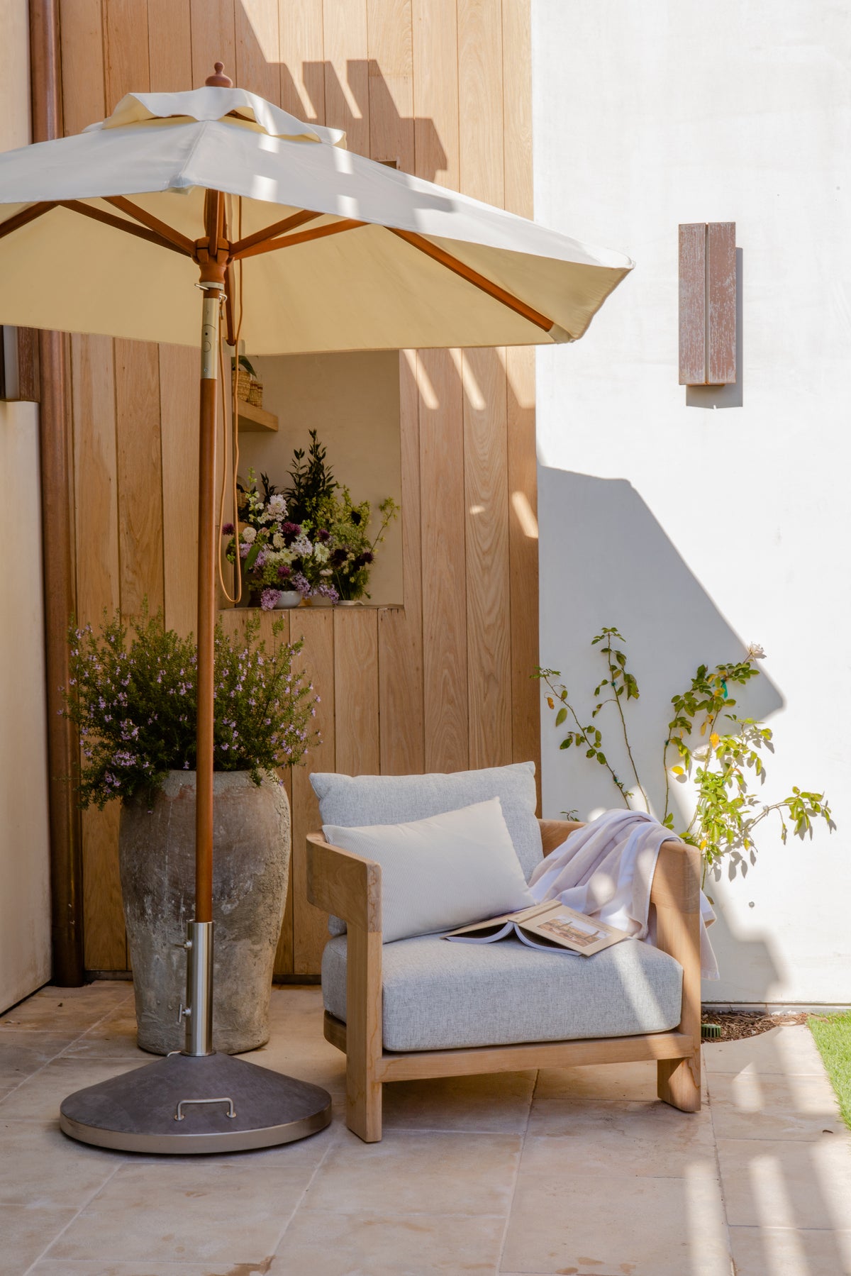 Capri Umbrella Foot Outdoor Umbrellas
