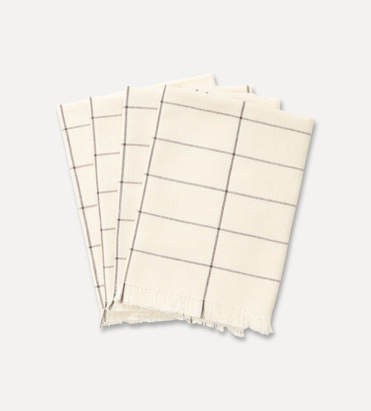 Cliff Grid Napkin Set