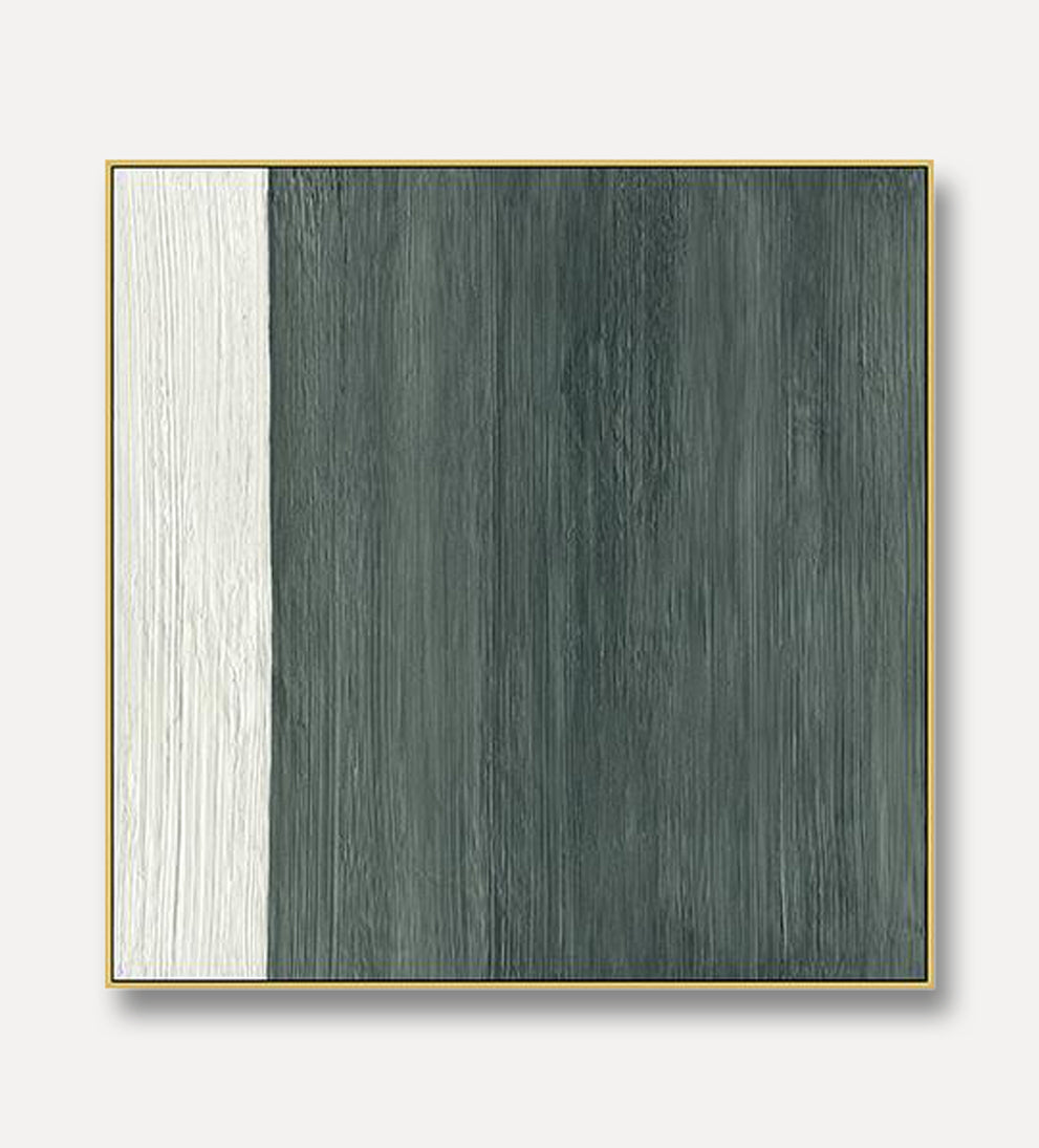 Textured Teal Panel Art