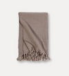 Jasper Throw Taupe Blankets