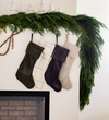 Laurel Stocking Holiday decor